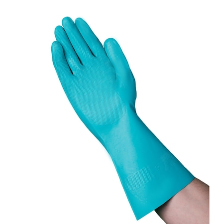 Vguard Chemical Resistant Gloves, 15.0 MIL, Green, 288 PK C14A28